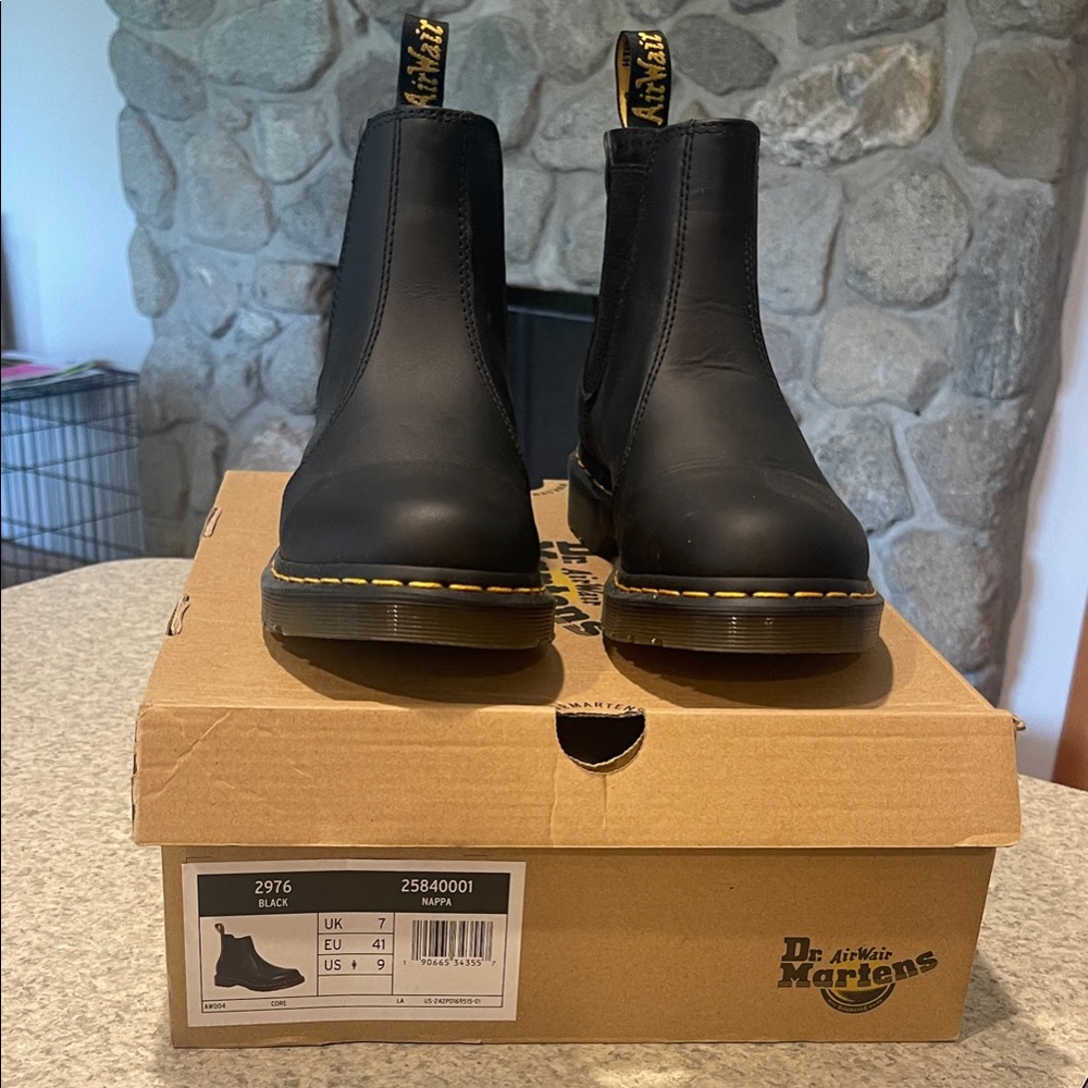 Dr. Martens Black Ankle Boots